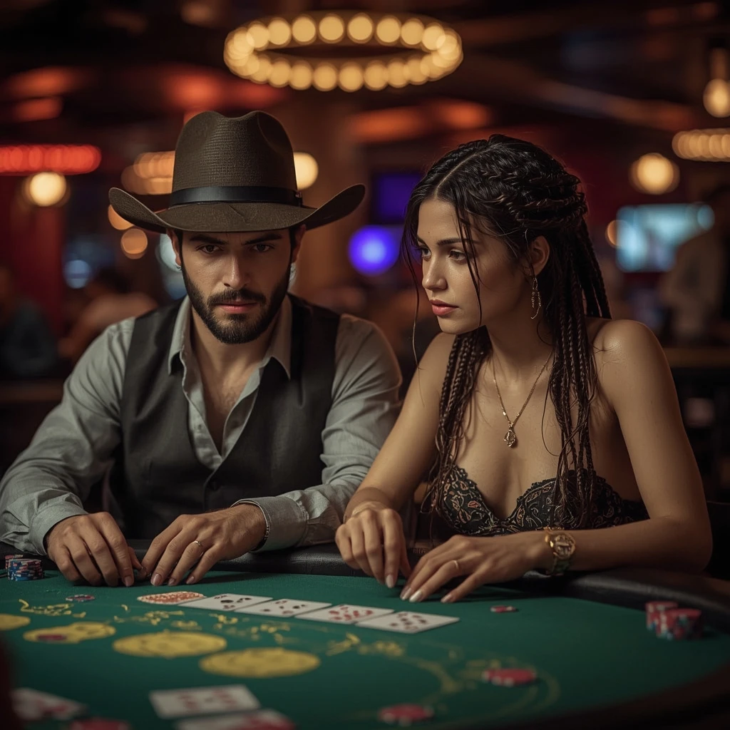 photo of two poker players BETSTAR EXCHANGE CASINO